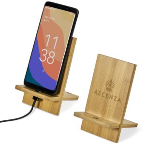 Okiyo Ekslens Bamboo Phone Stand