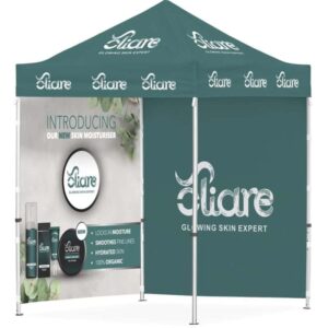 Ovation Sublimated Gazebo 2m – 2m – 2 Full-Wall Skins