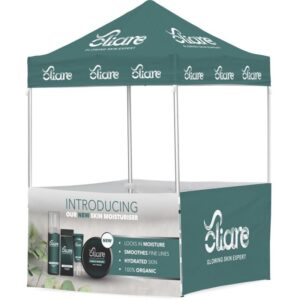 Ovation Sublimated Gazebo 2m – 2m – 4 Half-Wall Skins