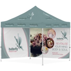 Ovation Sublimated Gazebo 3m – 3m – 2 Full-Wall Skins