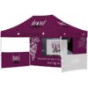 Ovation Sublimated Gazebo 4.5m – 3m – 1 Long Full-Wall Skin – 2 Short Half-Wall Skins