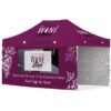 Ovation Sublimated Gazebo 4.5m – 3m – 2 Long Full-Wall Skins