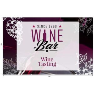 Ovation Sublimated Gazebo 4.5m – 3m – Short Side Full-Wall (Excludes Hardware)