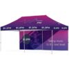Ovation Sublimated Gazebo 6m – 3m – 1 Long Full-Wall Skin
