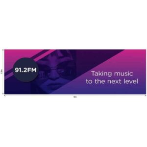 Ovation Sublimated Gazebo 6m – 3m – Long Side Full-Wall (Excludes Hardware)