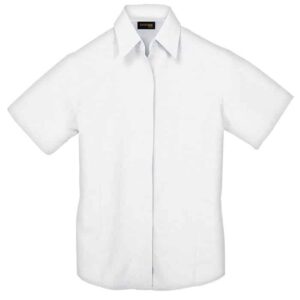 Oxford Blouse Short Sleeve Ladies