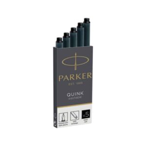 Parker Fountain Pen Ink Cartridge Carded 5S