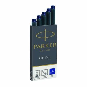Parker Fountain Pen Ink Cartridge Carded 5S