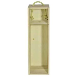 Pine Wine Bottle Box