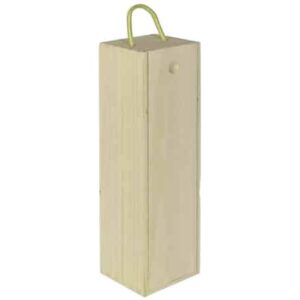 Pine Wine Bottle Box