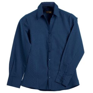 Pioneer Check Blouse Long Sleeve Ladies