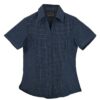Pioneer Check Blouse Short Sleeve Ladies
