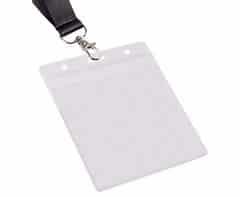 PVC Lanyard Pouch – 9.5 x 13 x 0.25 cm