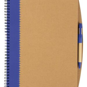 Recycled Cardboard Notebook With Pen
