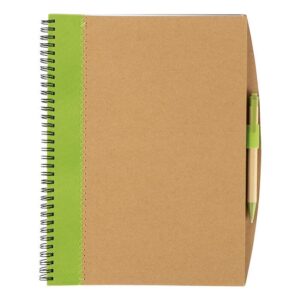 Recycled Cardboard Notebook With Pen