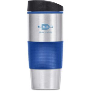 Ridge Stainless Steel & Plastic Double-Wall Tumbler – 450ml