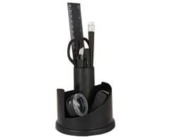 Rotating Desk Organiser With Stationery