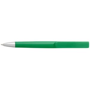 Rounded Clip Ballpoint Pen With Coloured Barrel
