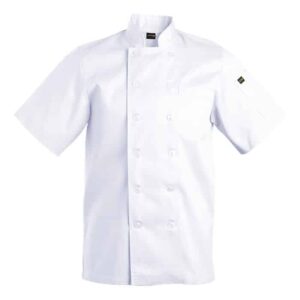 Savona Short Sleeve Chef Jacket Mens