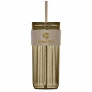 Serendipio Mayfair Plastic Tumbler & Straw – 650ml