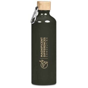 Serendipio Origen Aluminium & Bamboo Water Bottle – 750ml