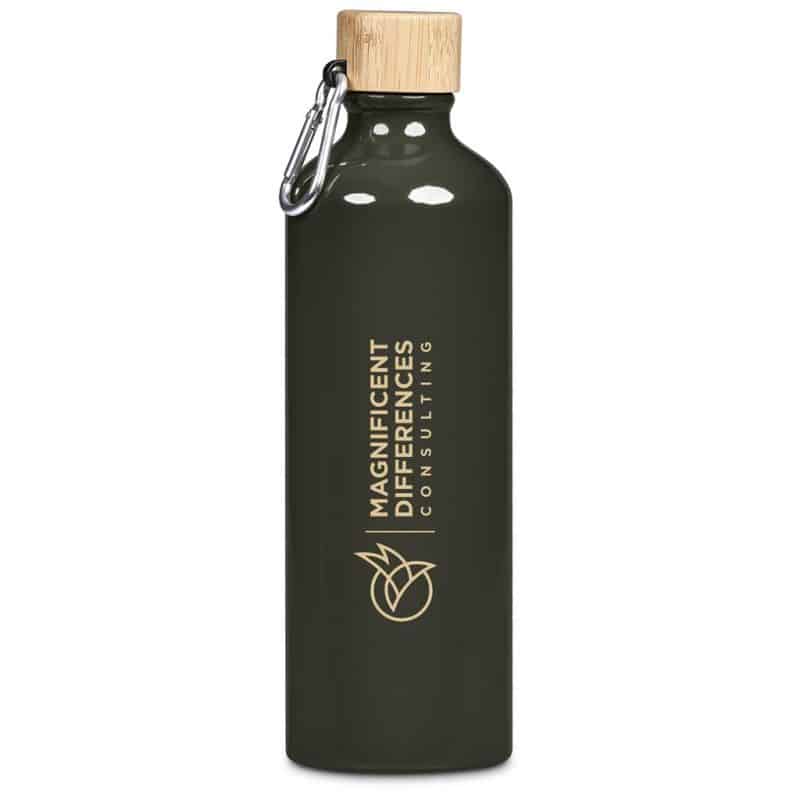 Serendipio Origen Aluminium & Bamboo Water Bottle – 750ml