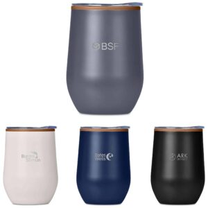 Serendipio Ovolo Stainless Steel & Plastic Double-Wall Tumbler – 350ml