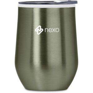 Serendipio Vogue Madison Stainless Steel & Plastic Double-Wall Tumbler – 350ml
