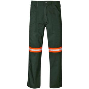 Site Premium Polycotton Pants – Reflective Legs – Orange Tape