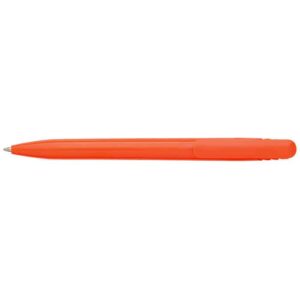 Solid Colour Ballpoint Pen with Matching Coloured Clip