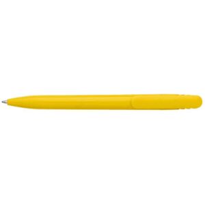 Solid Colour Ballpoint Pen with Matching Coloured Clip