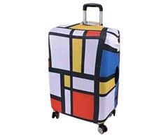 Stretch Luggage Cover – 28 Inch (Checkered)