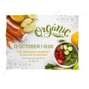 Sublimated Display Fabric Banner 2m – 1.5m