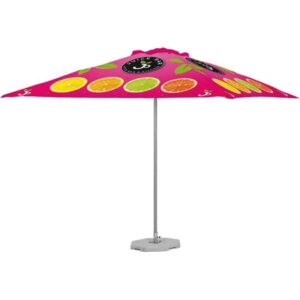 Sublimated Parasol Single Pole 3m – 3m
