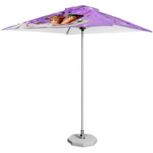 Sublimated Parasol Single Round Pole – x 2m