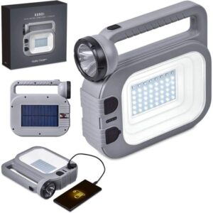 Swiss Cougar Hanoi Solar Lantern – Power Bank – 2.400mAh