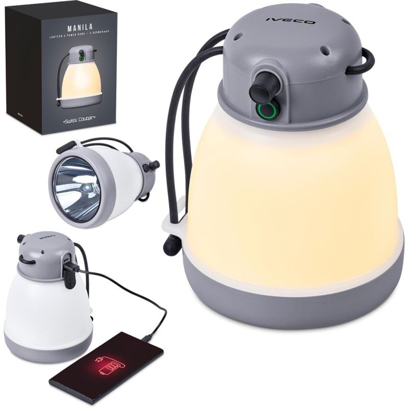 Swiss Cougar Manila Lantern – Power Bank – 3,600mAh