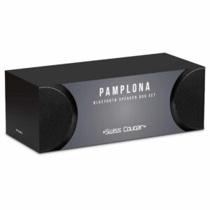 Swiss Cougar Pamplona Bluetooth Speaker Duo Set