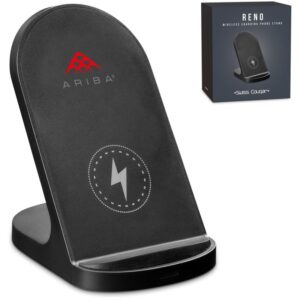 Swiss Cougar Reno Wireless Charging Phone Stand -BL