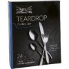 Teardrop 24 Piece Cutlery Set