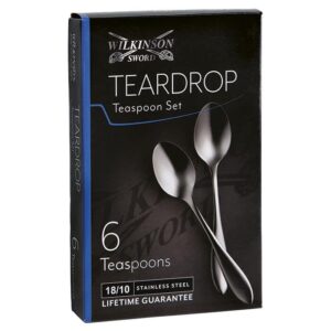 Teardrop 6 Piece Teaspoon Set