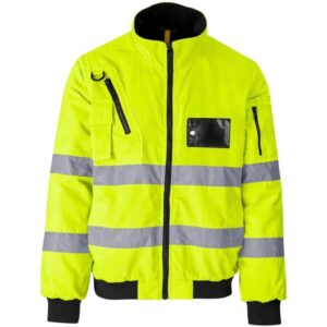 Techno Padded Hi-viz Reflective Bunny Jacket