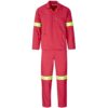 Trade Polycotton Conti Suit – Reflective Arms, Legs – Back – Yellow Tape