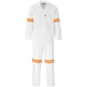 Trade Polycotton Conti Suit – Reflective Arms – Legs – Orange Tape