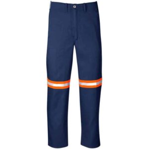 Trade Polycotton Pants – Reflective Legs – Orange Tape