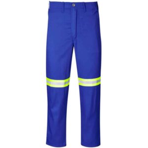 Trade Polycotton Pants – Reflective Legs – Yellow Tape