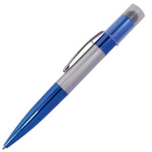 Twist Action Ballpoint Pen with Stylus and LED Lights