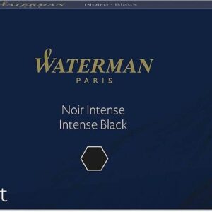 WATERMAN Fountain Pen Ink Cartridge Carded 8s
