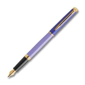 WATERMAN Hemisphere CB Fountain Pen Medium Nib Blue Ink