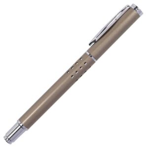 Wavy Clip Brass Rollerball Pen